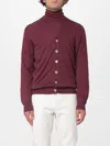 Brunello Cucinelli Cardigan  Men Color Pink In Brown