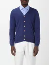 Brunello Cucinelli Cardigan  Men Color Sapphire In Blue
