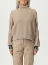 Brunello Cucinelli Ribbed Sweater In Multi