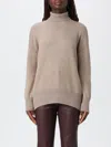 Brunello Cucinelli Cardigan  Woman Color Brown In Neutral
