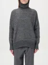 BRUNELLO CUCINELLI SWEATER BRUNELLO CUCINELLI WOMAN COLOR GREY,F76685020