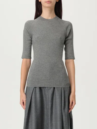 BRUNELLO CUCINELLI CARDIGAN BRUNELLO CUCINELLI WOMAN COLOR GREY,H20131020