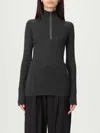 Brunello Cucinelli Virgin Wool-cashmere Half-zip Sweater In Gray