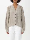Brunello Cucinelli Long-sleeved Sweater In Quartz