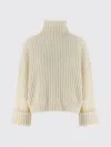 Brunello Cucinelli Cashmere Turtleneck Sweater In White