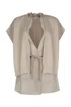 Brunello Cucinelli Layered Cardigan In C8050