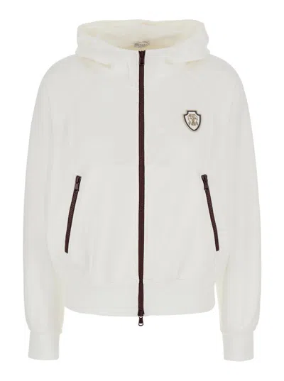 Brunello Cucinelli Cardigan C/zip E Capp.m/l