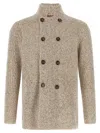 Brunello Cucinelli Cardigan À Double Boutonnage In Nude