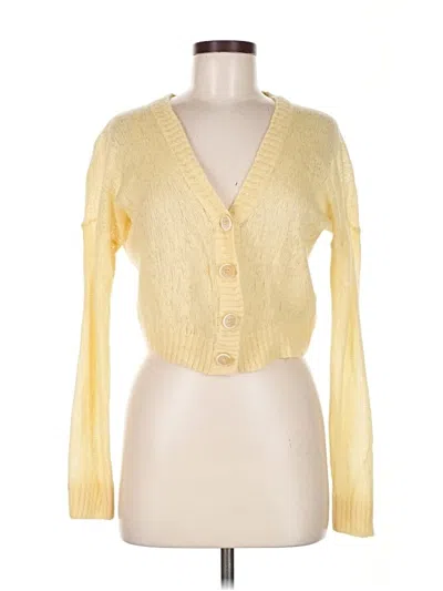 Pre-owned Brunello Cucinelli Cardigan Sweater In Yellow