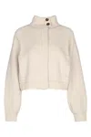 Brunello Cucinelli Cardigan Sweatshirt In Neutral