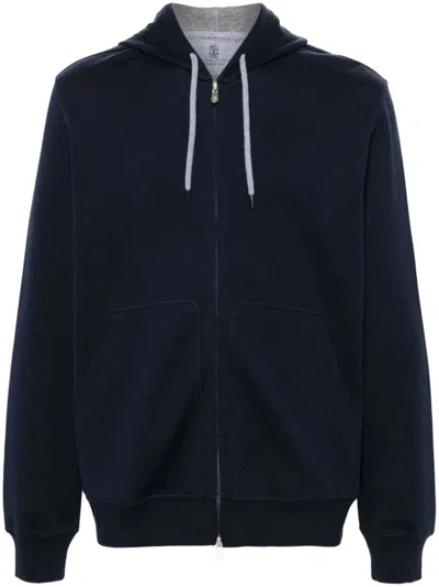 BRUNELLO CUCINELLI DOUBLE CLOTH SWEATSHIRT