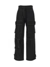 Brunello Cucinelli Denim Cargo Pants With Monili Belt Loop