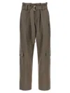 Brunello Cucinelli Wide-leg Cargo Pants With Removable Belt
