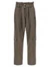 Brunello Cucinelli Wide-leg Cargo Pants With Removable Belt