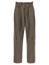 Brunello Cucinelli Wide-leg Cargo Pants With Removable Belt