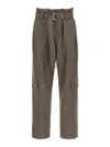 Brunello Cucinelli Wide-leg Cargo Pants With Removable Belt
