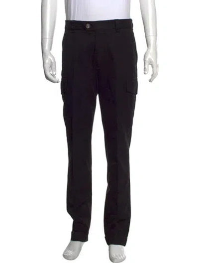 Pre-owned Brunello Cucinelli Cargo Pants In Black