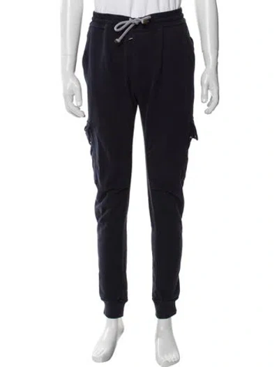 Pre-owned Brunello Cucinelli Cargo Pants In Blue