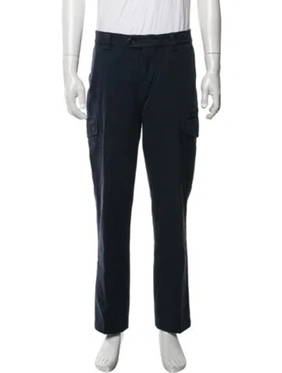 Pre-owned Brunello Cucinelli Cargo Pants In Blue