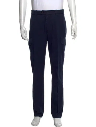 Pre-owned Brunello Cucinelli Cargo Pants In Blue