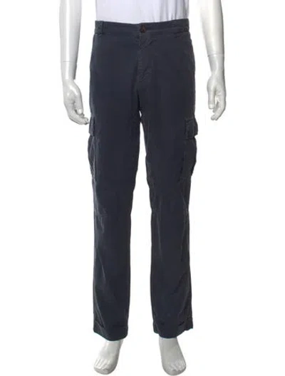 Pre-owned Brunello Cucinelli Cargo Pants In Blue
