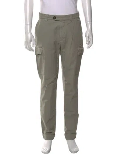 Pre-owned Brunello Cucinelli Cargo Pants In Green