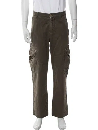 Pre-owned Brunello Cucinelli Cargo Pants In Green