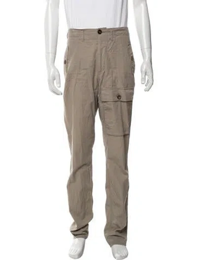 Pre-owned Brunello Cucinelli Cargo Pants In Grey