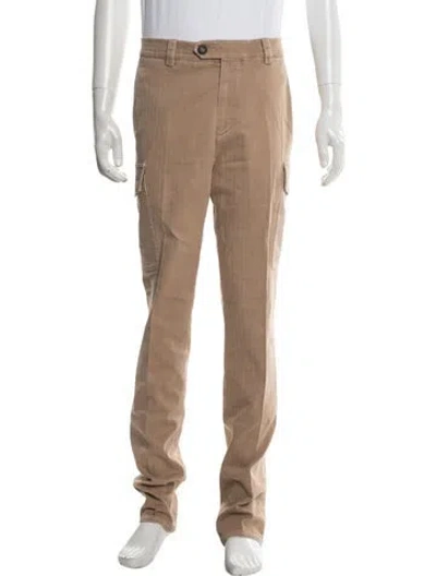 Pre-owned Brunello Cucinelli Cargo Pants In Neutrals