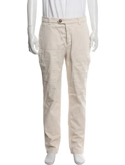 Pre-owned Brunello Cucinelli Cargo Pants In Neutrals