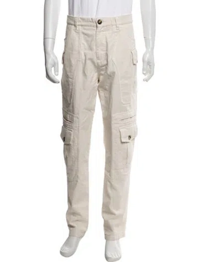 Pre-owned Brunello Cucinelli Cargo Pants In Neutrals