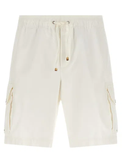 BRUNELLO CUCINELLI BRUNELLO CUCINELLI CARGO POCKET BERMUDA SHORTS