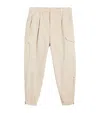 Brunello Cucinelli Straight-leg Trousers In Neutrals