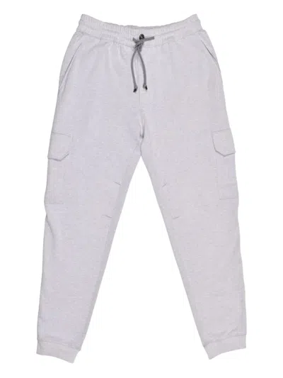 Brunello Cucinelli Cargo-pocket Track Pants In Brown
