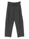 Brunello Cucinelli Cargo-pockets Trousers In Gray