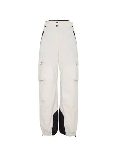 Brunello Cucinelli Cargo Ski Trousers In Neutral