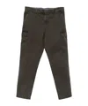 Brunello Cucinelli Cargo-pocket Straight-leg Trouser In Gray
