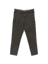 Brunello Cucinelli Cargo-pocket Straight-leg Trouser In Multi