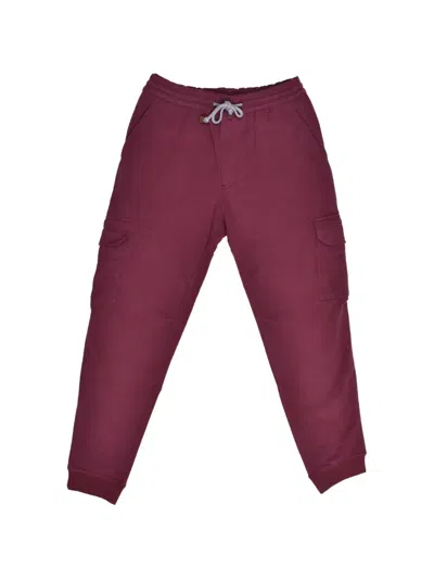 Brunello Cucinelli Cargo-pocket Track Pants In Purple