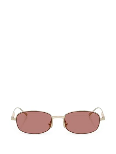 Brunello Cucinelli Carlito B. Geometric-frame Sunglasses In Pattern