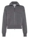 Brunello Cucinelli Women Cashermere Zipped Cardigan