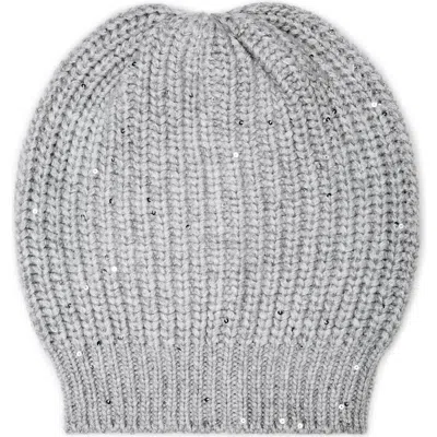 BRUNELLO CUCINELLI BRUNELLO CUCINELLI CASHMERE AND SILK BEANIE