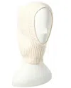 Brunello Cucinelli Cashmere & Silk-blend Hood In White