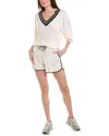 Brunello Cucinelli Cashmere And Silk-blend Playsuit In Multi