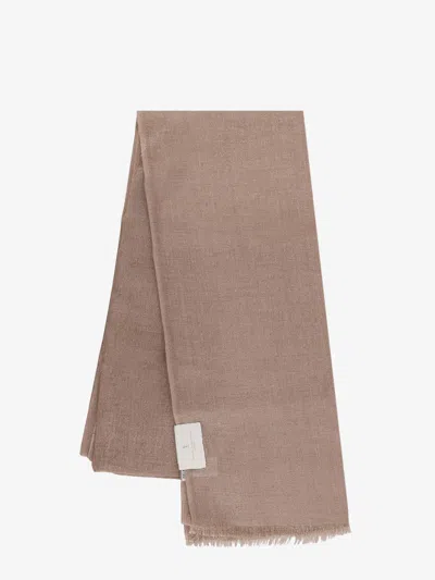 Brunello Cucinelli Cashmere And Silk Blend Scarf In Black