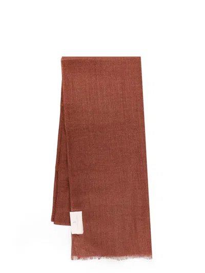 BRUNELLO CUCINELLI CASHMERE AND SILK BLEND SCARF