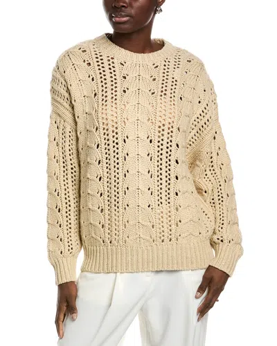 Brunello Cucinelli Maglieria Cashmere Sweater In Multi