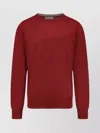 Brunello Cucinelli Cashmere And Silk Crew-neck Sweater In Red