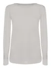 Shop Brunello Cucinelli Cashmere And Silk Lurex Pearl Sweater In White