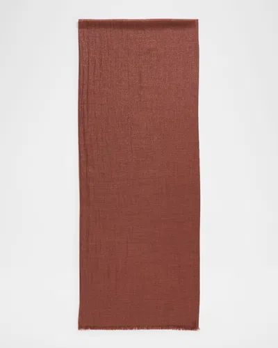 Brunello Cucinelli Cashmere & Silk Lurex Scarf